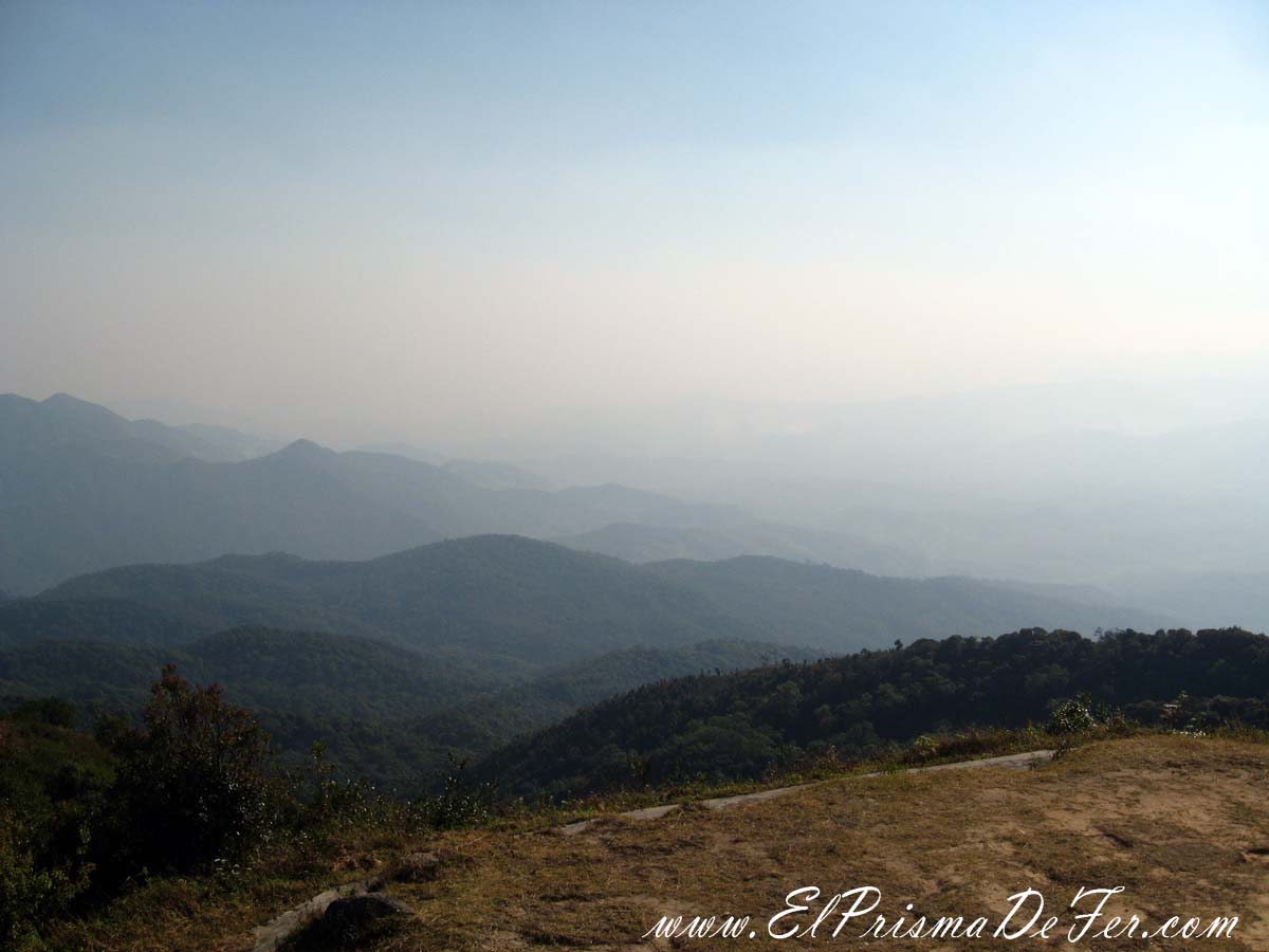 VIstas de la región desde Doi Inthanon 