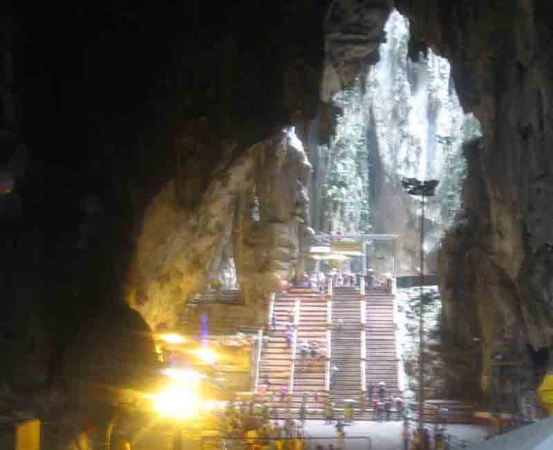 Templo interior en Batu Caves