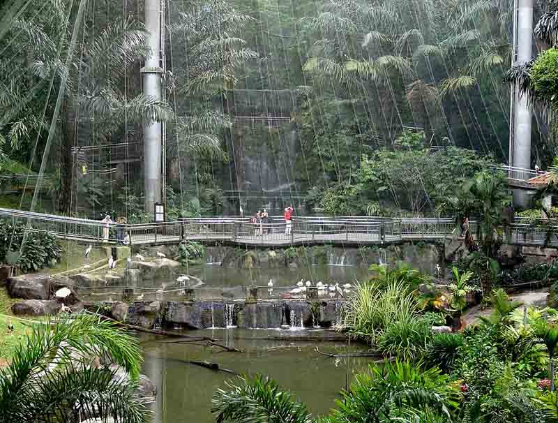 Aviario de Kuala Lumpur - Foto por  Bjørn Christian Tørrissen 