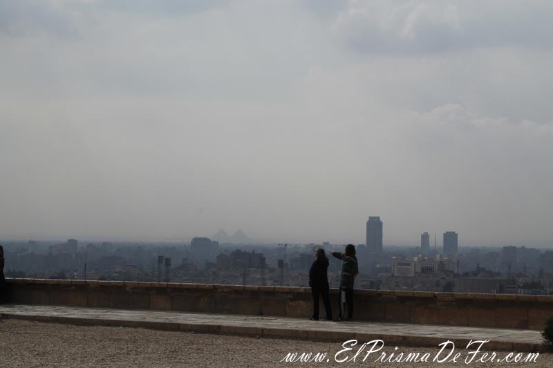 Panorámicas de El Cairo desde las terrazas de la ciudadela de Saladino