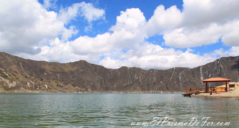 Interior del Cráter de Quilotoa