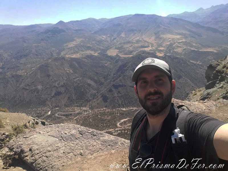 En el mirador del Maipo