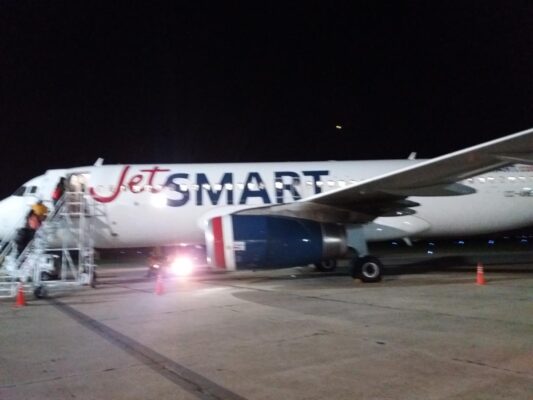 Avion de JetSmart