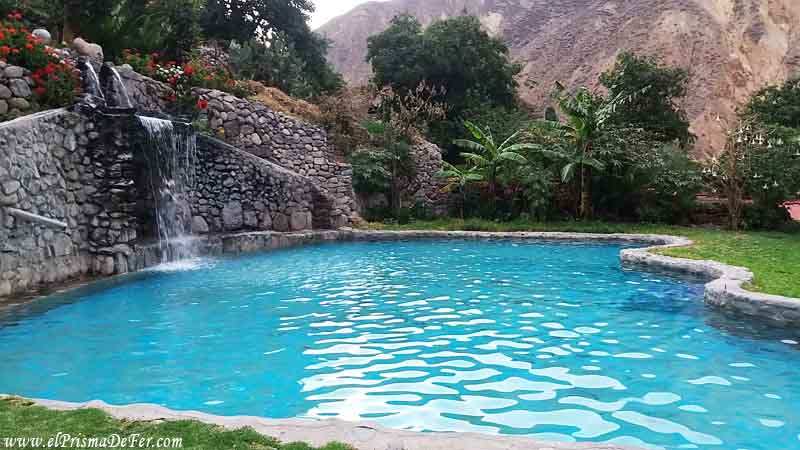 Piscinas naturales en el Oasis de Sangalle