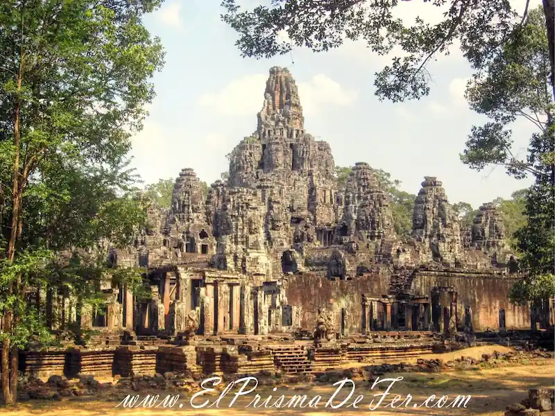 Templo Bayón en Angkor Thom