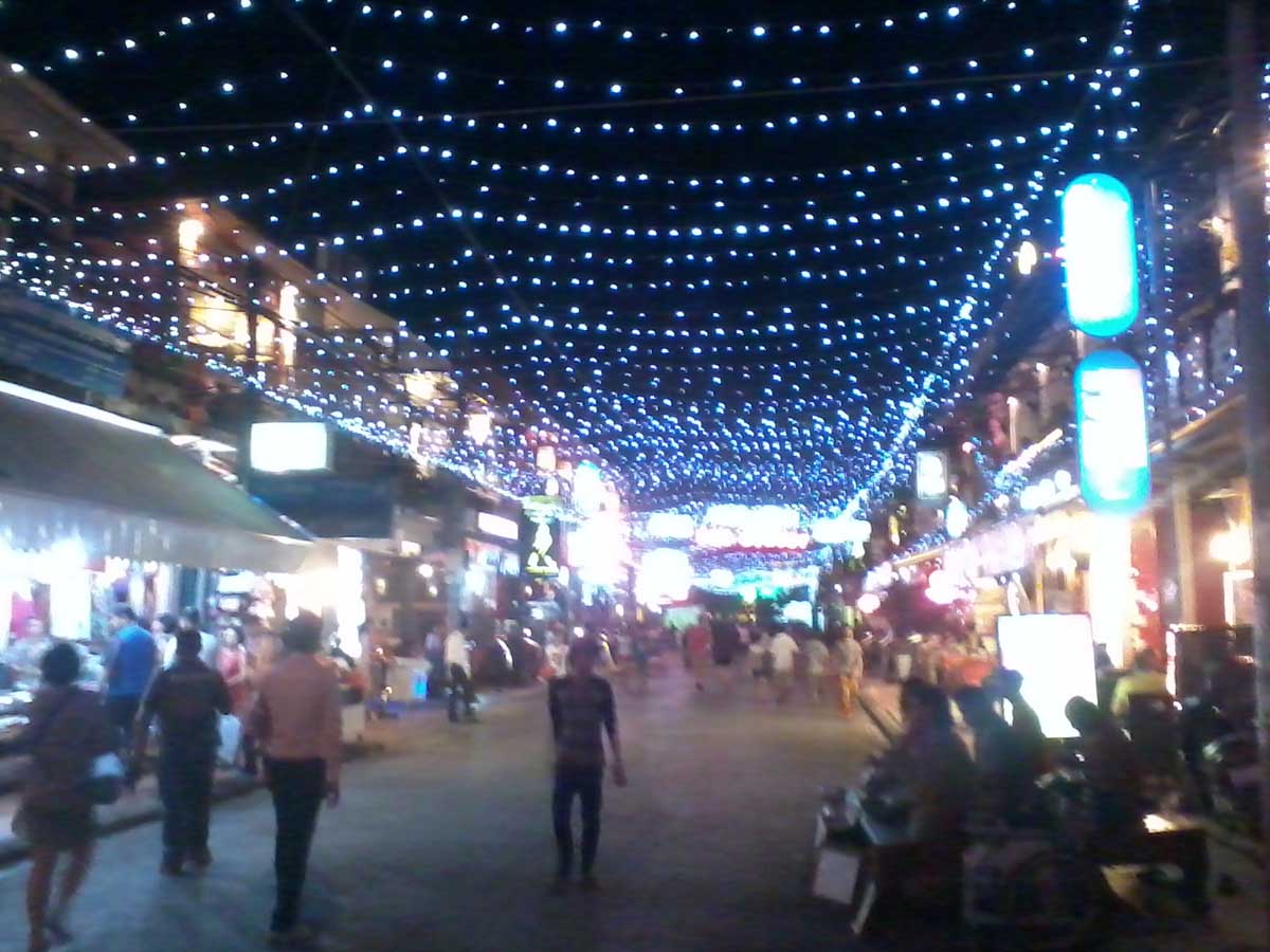 Noche en Siem Riep