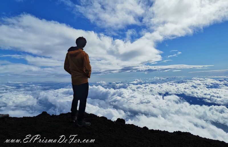 Vistas desde Monte Fuji