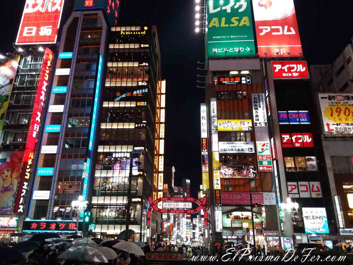 Luces de Shinjuku, Tokio