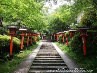 Camino entre Kibune y Kurama