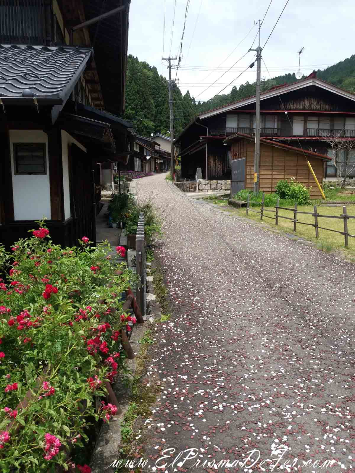 Pueblo de Otsumago en la Ruta Nakasendo