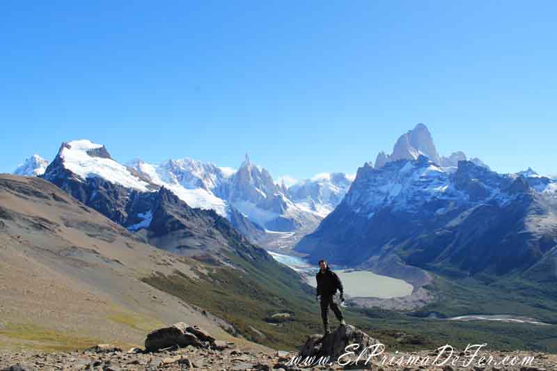 Increíbles vistas del Cerro Torre y Monte Fitz Roy