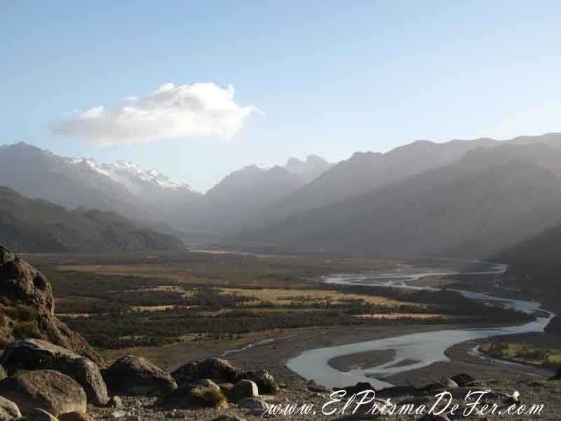 Vistas al valle del Río De las Vueltas