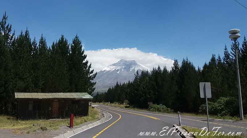 Vistas del Cotopaxi desde la ruta