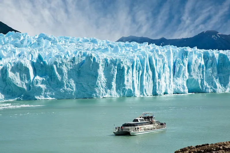 Paseo en barco en el Glaciar Perito Moreno