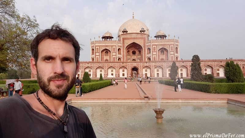 En la Tumba de Humayun - Nueva Delhi