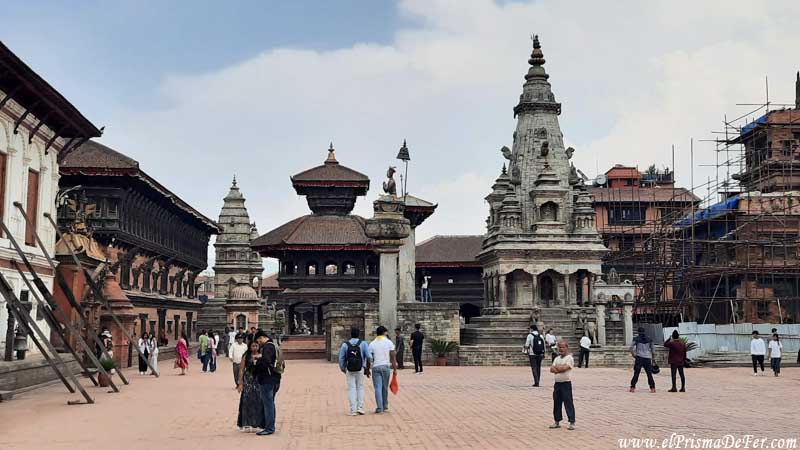 Plaza Bhaktapur Durbar en Katmandú - Nepal