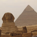 Las Piramides junto con la Esfinge