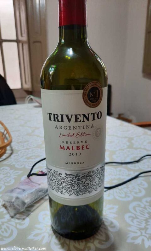 Trivento, el vino mas rico que probé en Mendoza