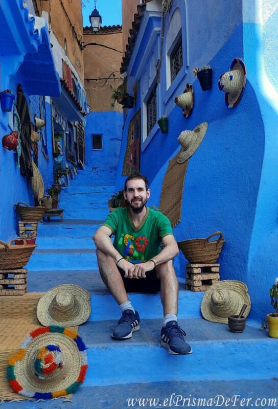 En la ciudad azul de Chefchaouen