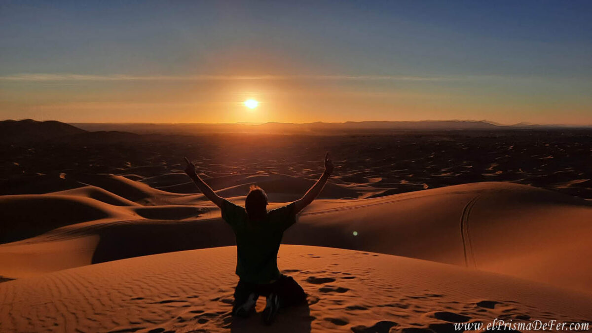 Desierto del Sahara en Merzouga