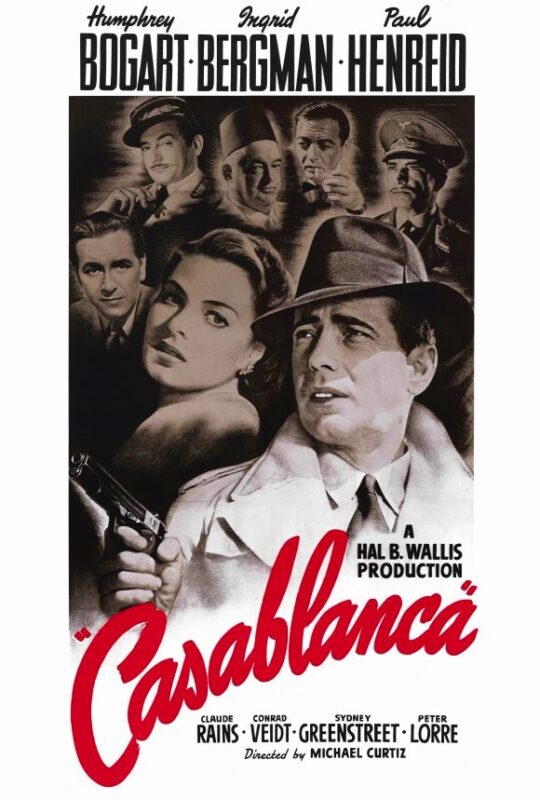 Poster de la película Casablanca