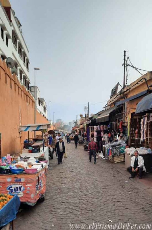 Calles alrededor de la Medina de Casablanca