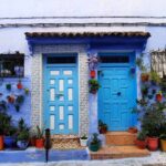 Puertas azules en Chefchaouen