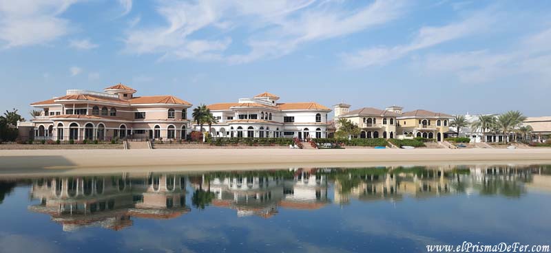 Casas de lujo en el Barrio Palm Jumeirah