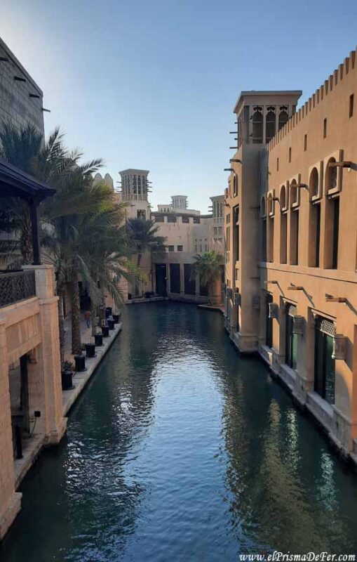 Canales dentro Zoco Madinat Jumeirah