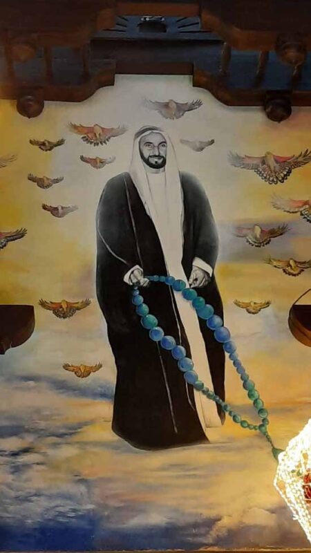 Mural de El Emir de Dubai