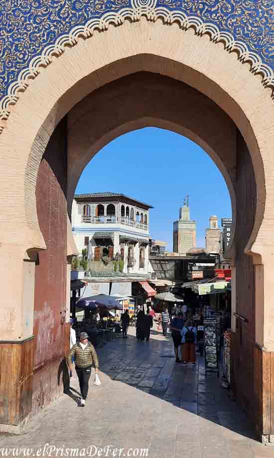 Bab Bou Jeloud (La Puerta Azul de Fez)