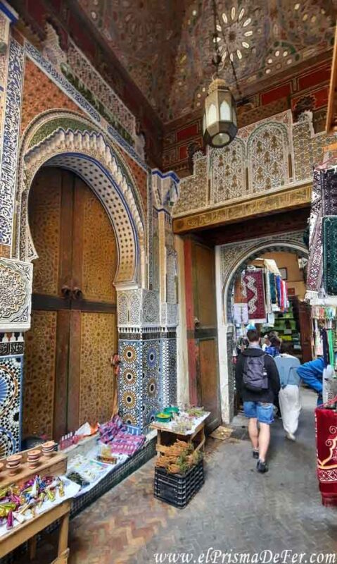 Parte del recorrido del free walking tour en Fez