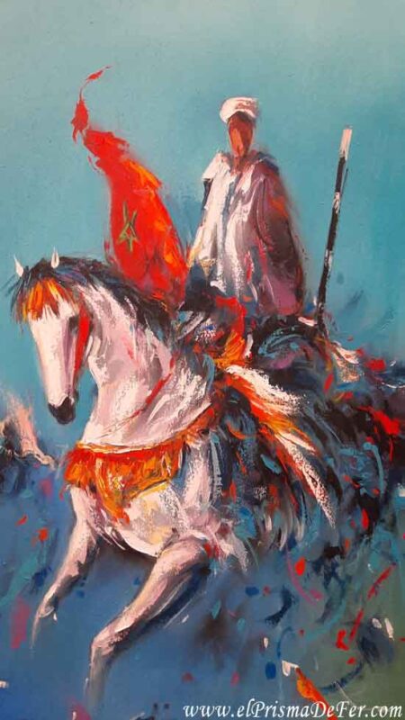 Obra de arte de pintores Marroquíes