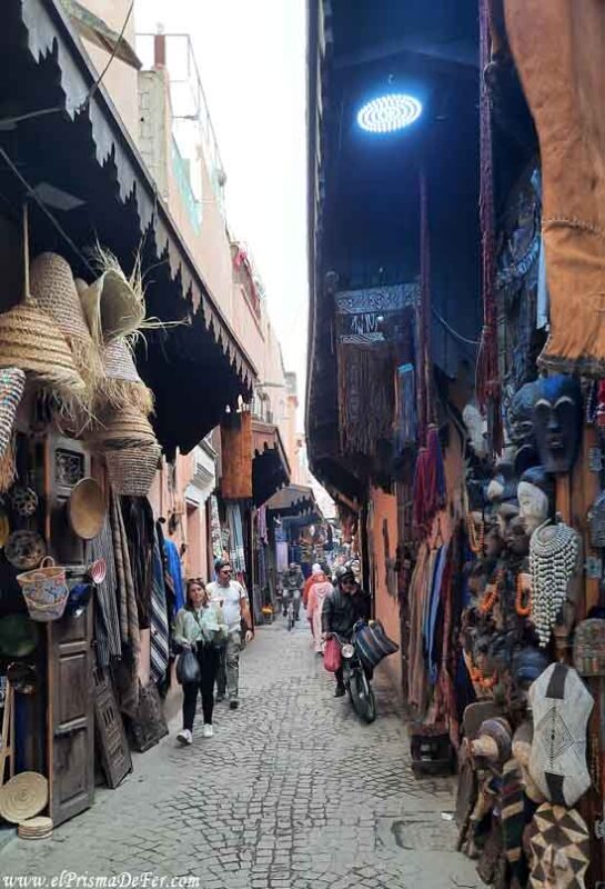 Tiendas en el zoko de la Medina