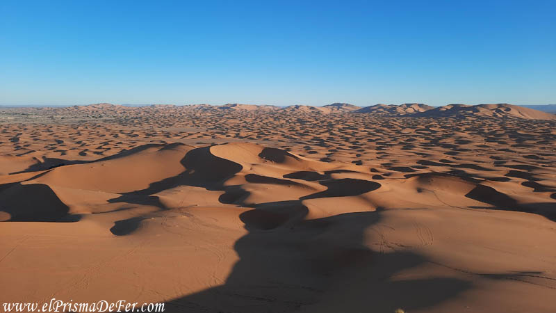 Mar de dunas en Merzouga