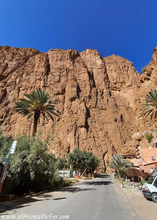 Entrada a la Garganta de Todra