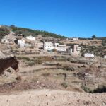 Pueblo de Bunnar en las montañas del Rif