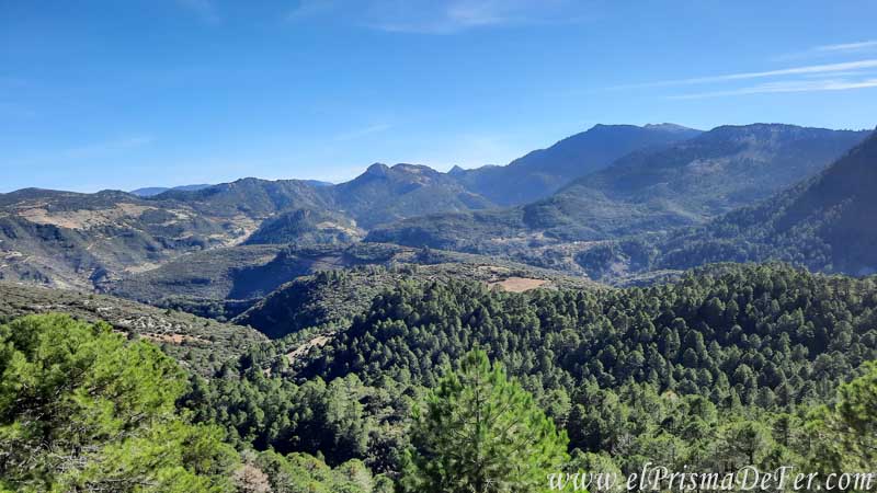 Paisajes de las montañas del Rif