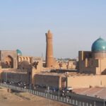 Vista panorámica a la antigua ciudad de Bujará