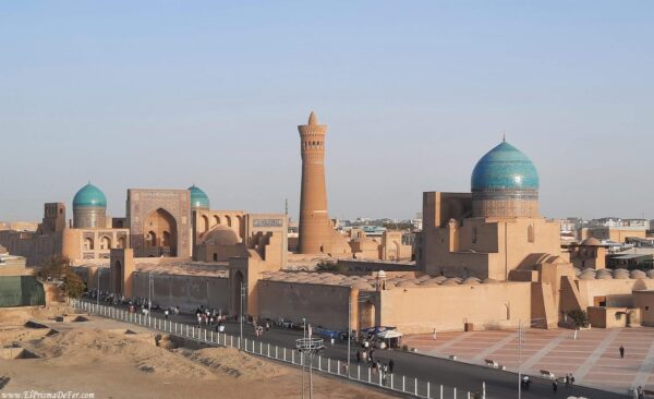 Vista panorámica a la antigua ciudad de Bujará