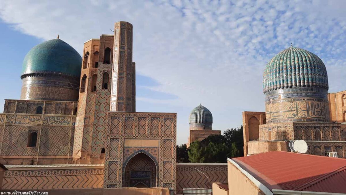 La gran Mezquita Bibi Khanum, Samarcanda