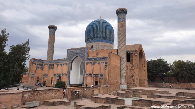 Mausoleo de Timerlan o Timur en Samarcanda