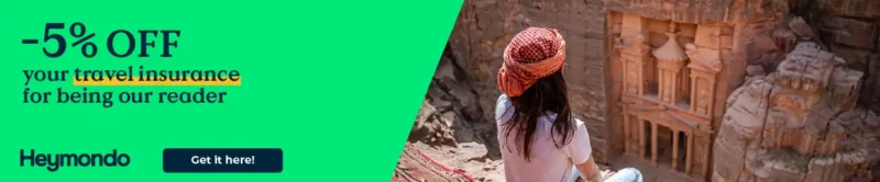 5% discount on your travel insurance with Heymondo