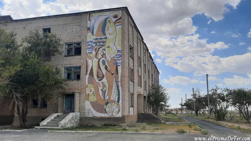 Aralsk, por momentos parece un pueblo fantasma