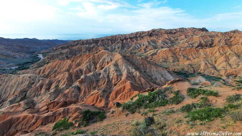 La variedad de colores hacen muy vistoso el Fairy Tale Canyon