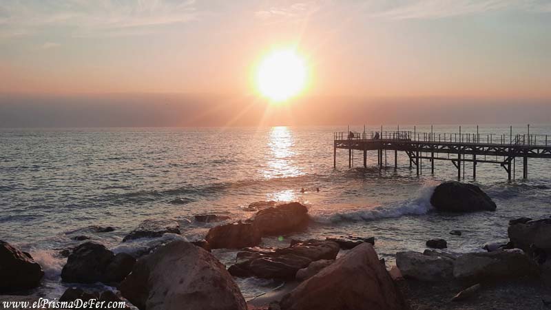 Atardecer en Aktau