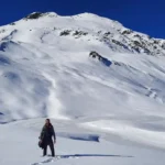 Los lagos Koruldi estaban congelados para fines de octubre