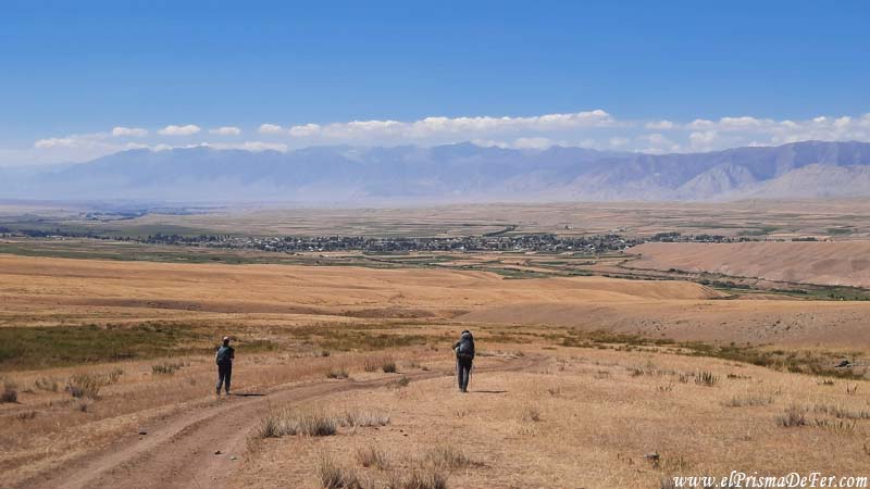 El último tramo antes de llegar a Kyzart