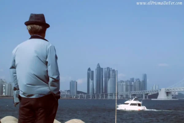 Observando la ciudad de Busan