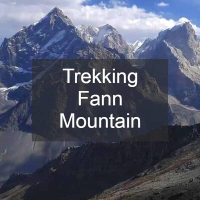 Banner de descarga del trekking Fann Mountain